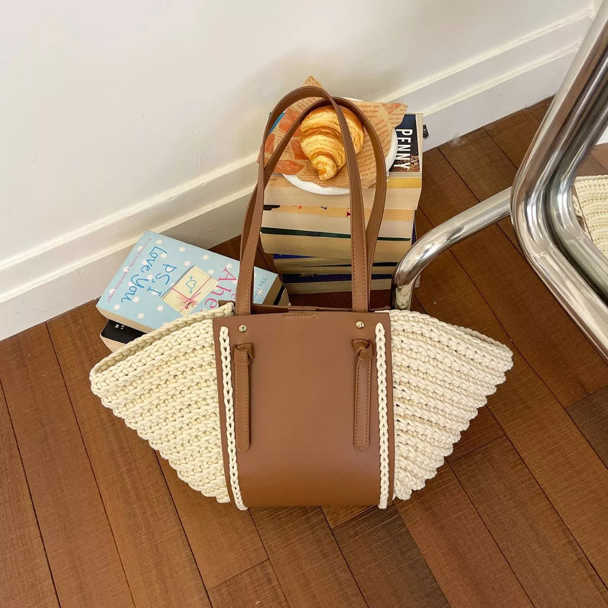 Straw Woven Shoulder Bag