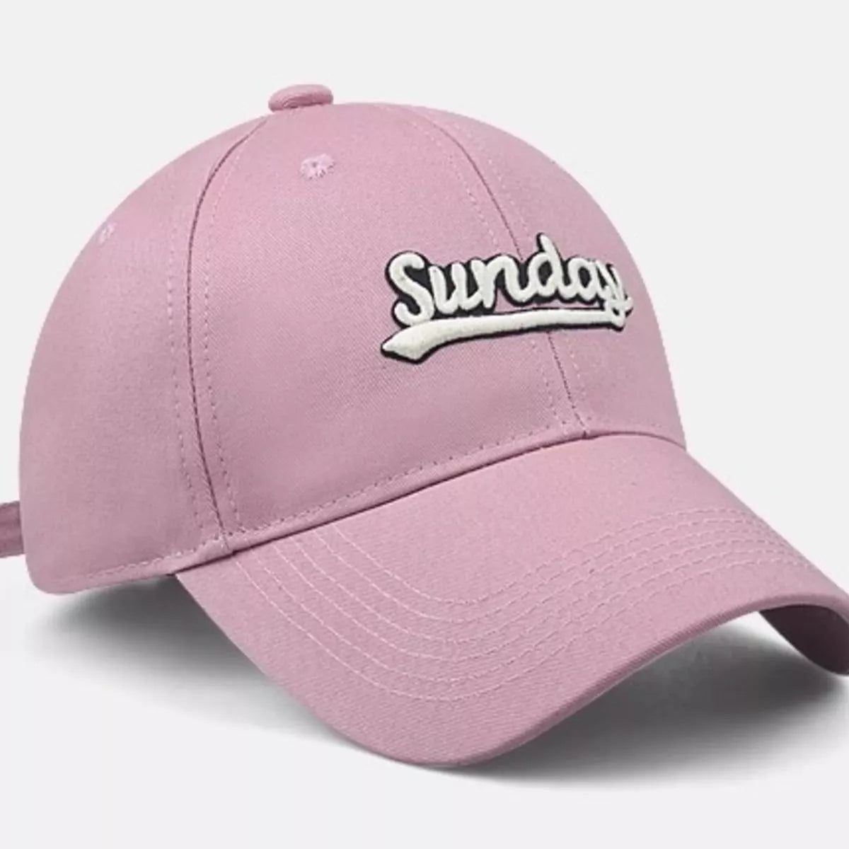 Casual "Sunday" Embroidered Baseball Cap