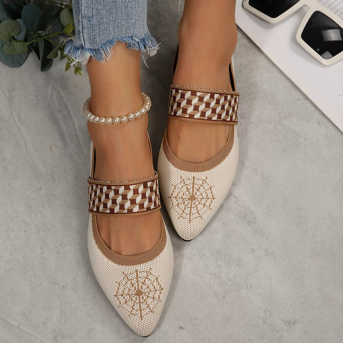 Point Toe Slip-Ons