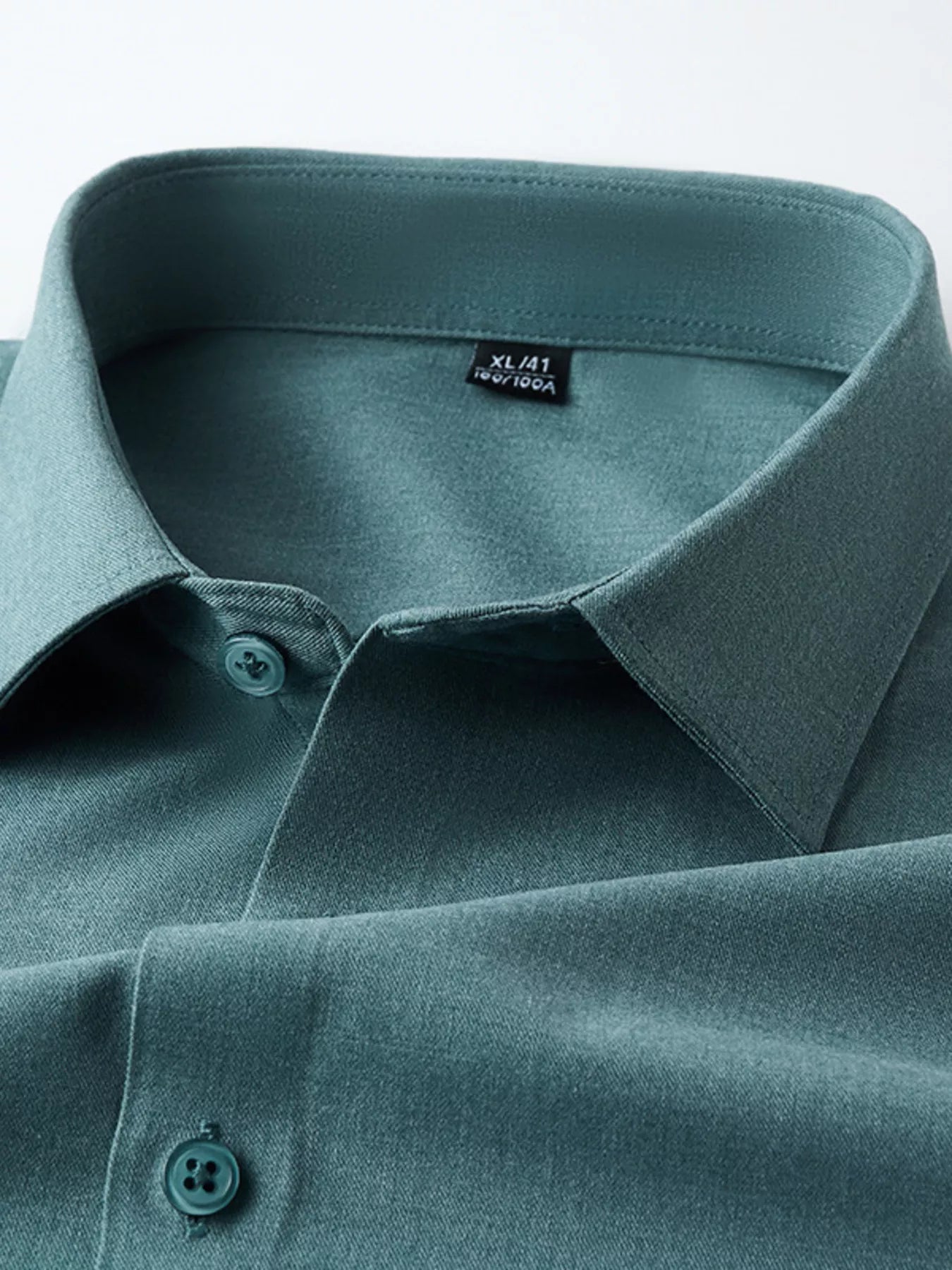 Men's Full Size Slim Fit Long Sleeve Shirt Plus Size
