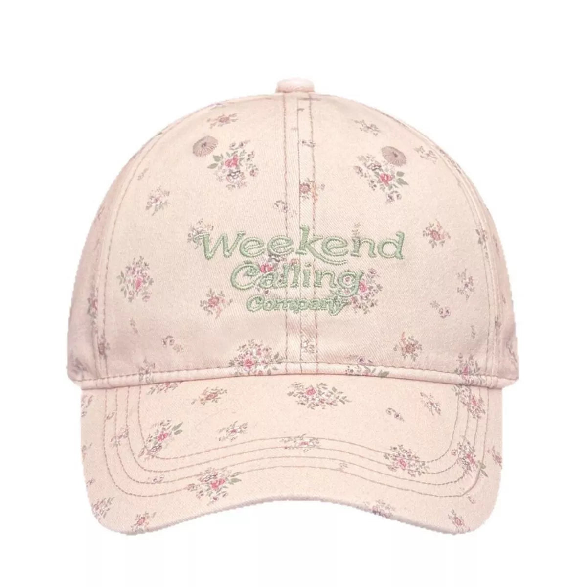 Floral Print Baseball Cap