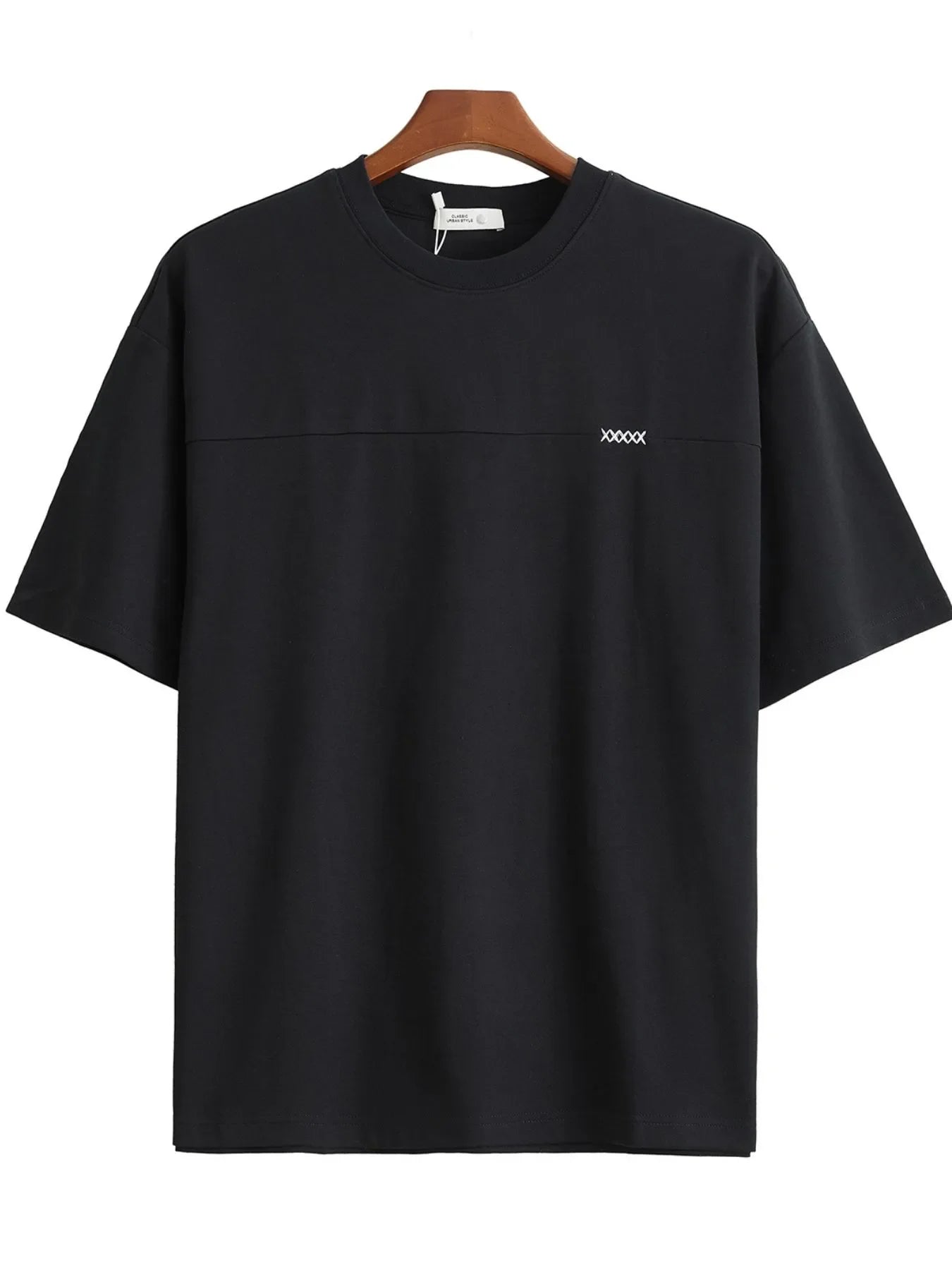 Men's Plus Size Round Neck Short Sleeve T-Shirt
