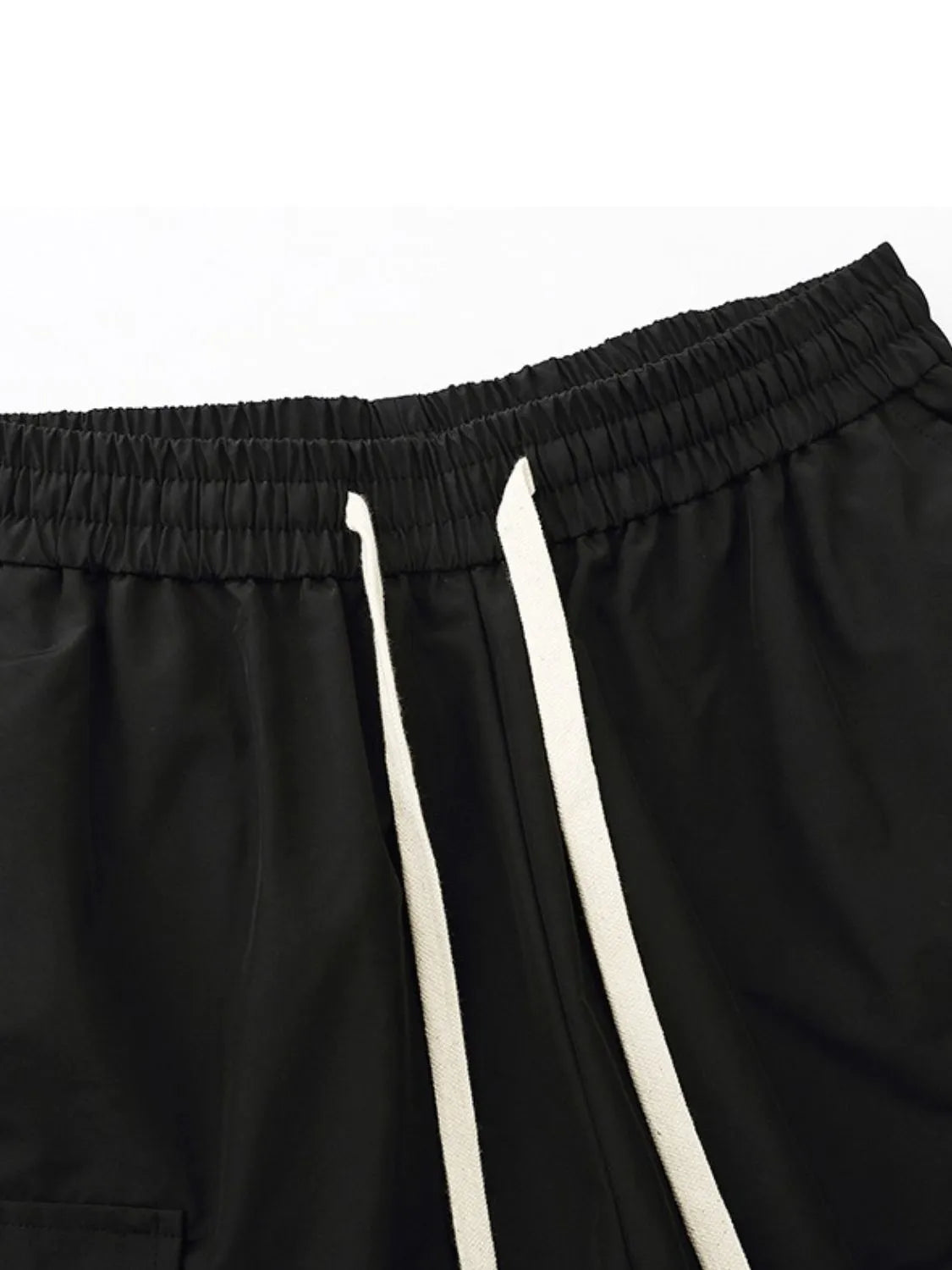 Men's Casual Drawstring Cargo Shorts