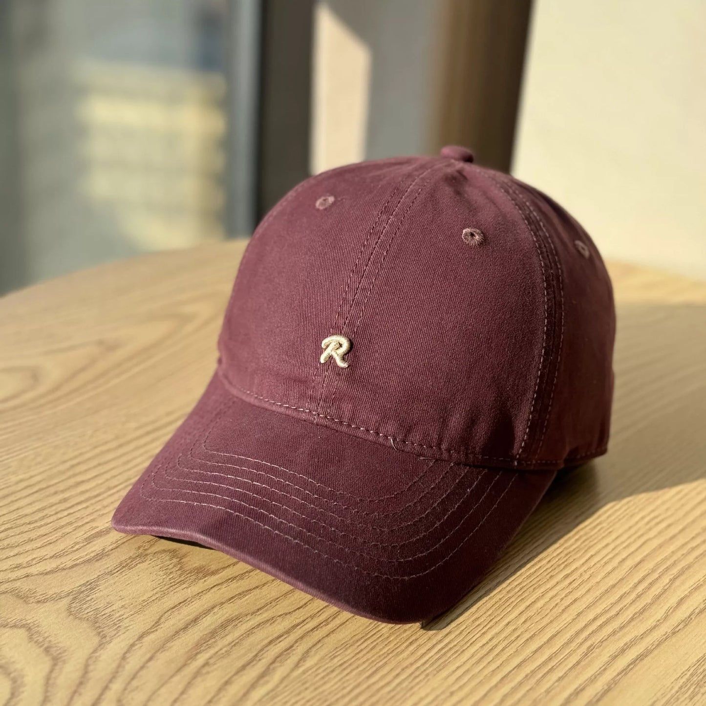Embroidered Letter Baseball Cap
