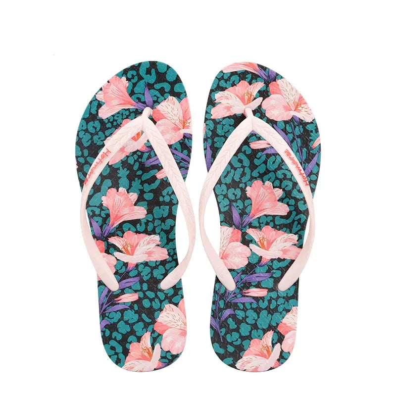 Print Beach Summer Sandals