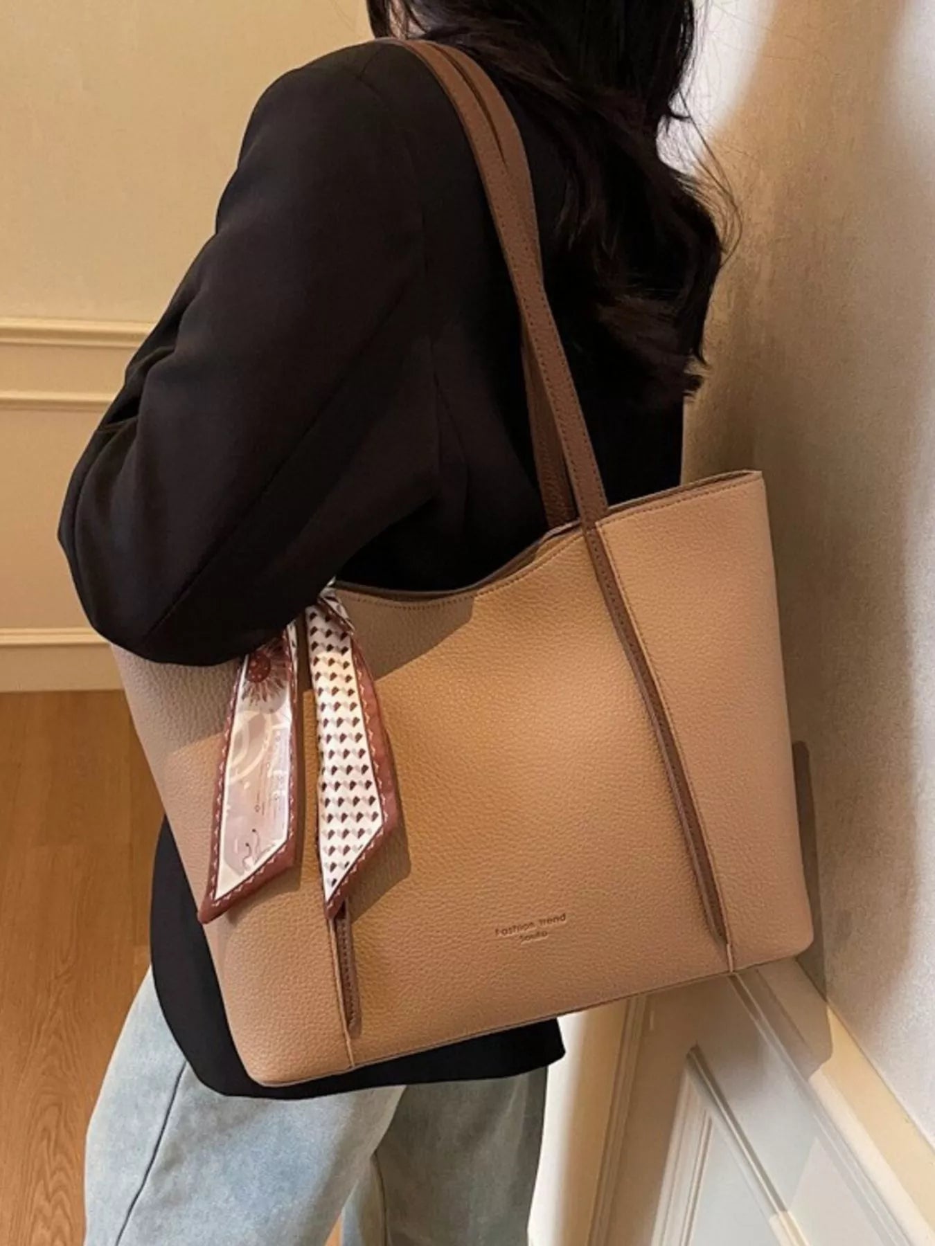 PU Leather Tote Bag