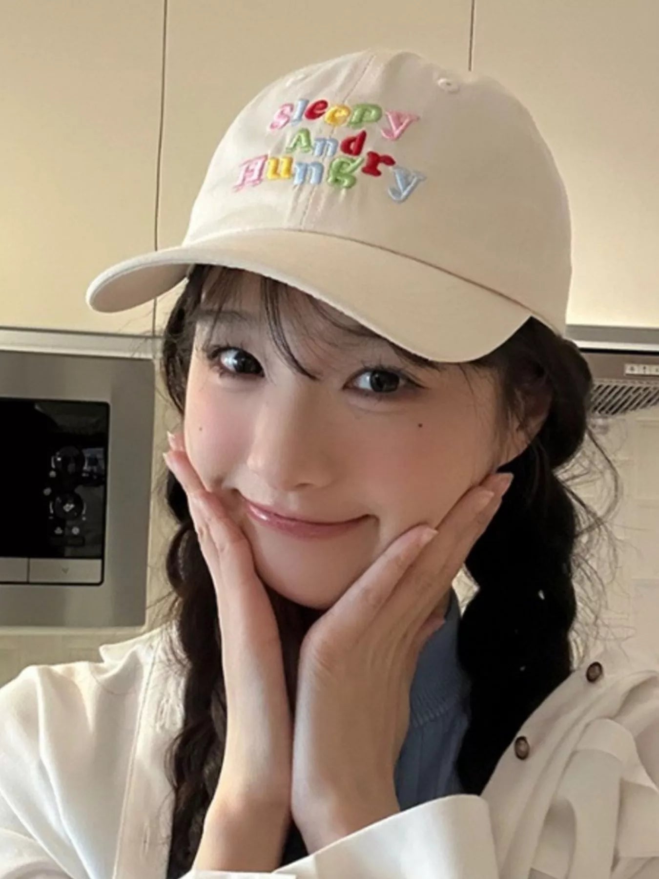 Letter Embroidered Baseball Cap