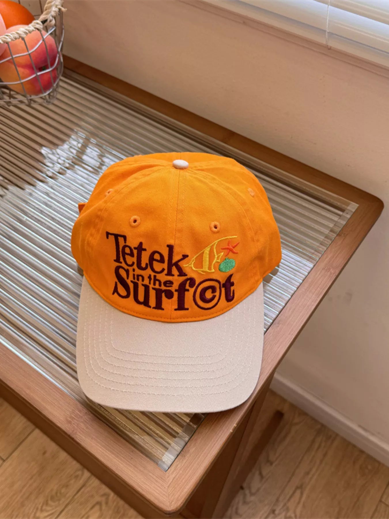 Embroidered Letter Baseball Cap