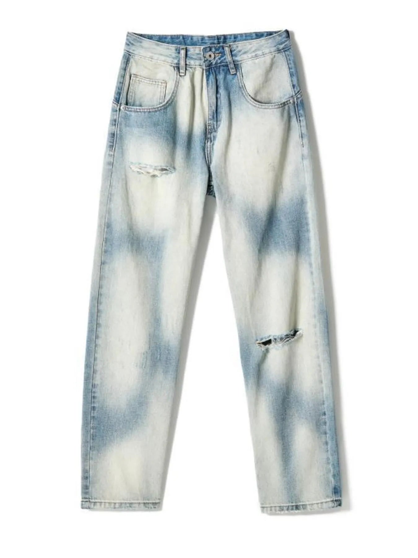 Men's Distressed Relaxed Fit Jeans