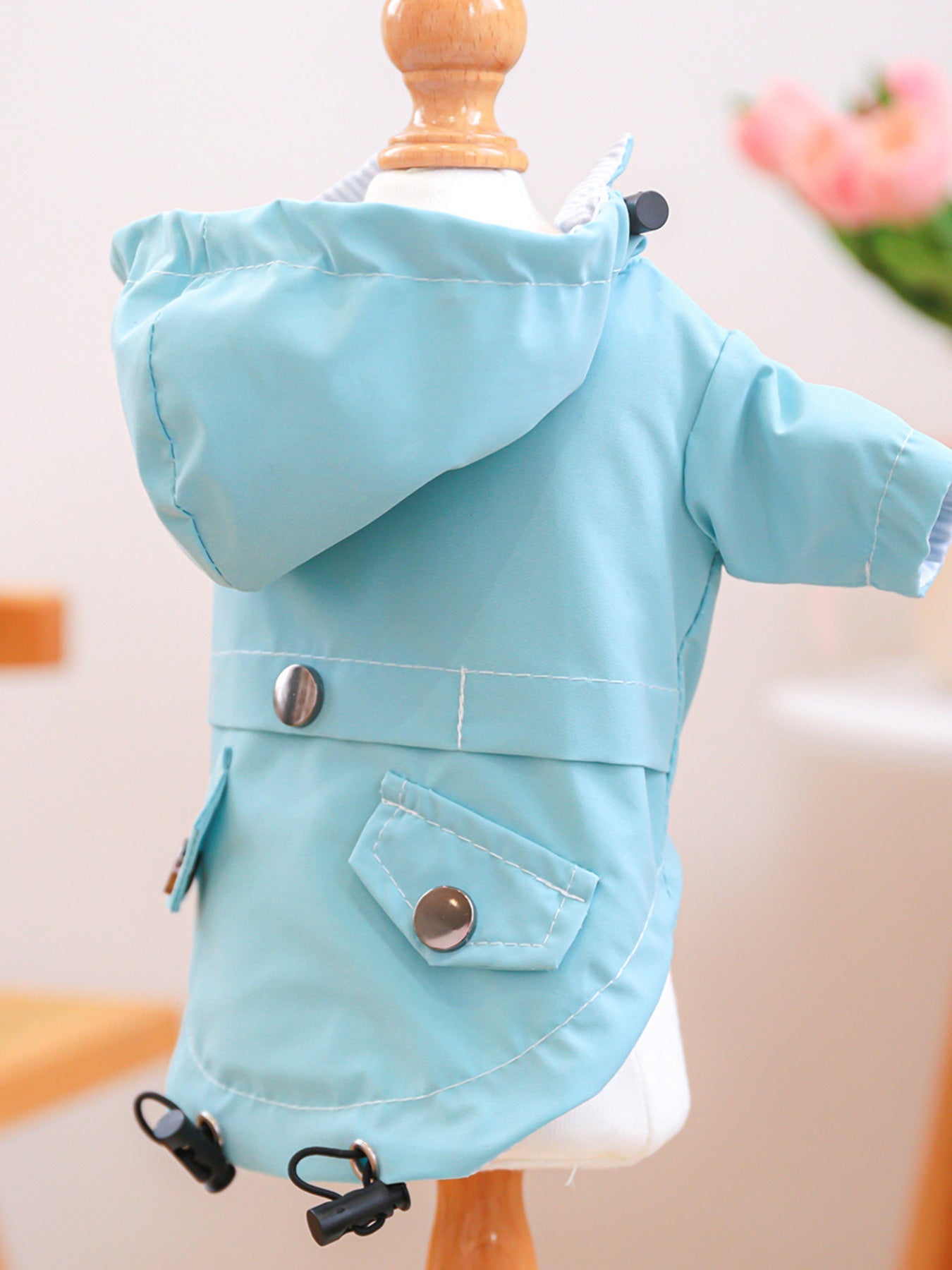 Lightweight Waterproof Pet Raincoat