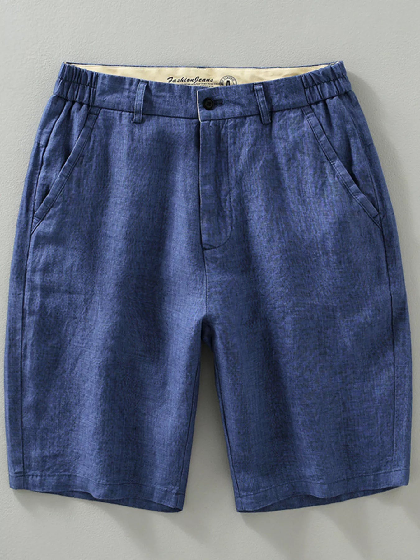 Men's Plus Size Casual Pocketed Shorts