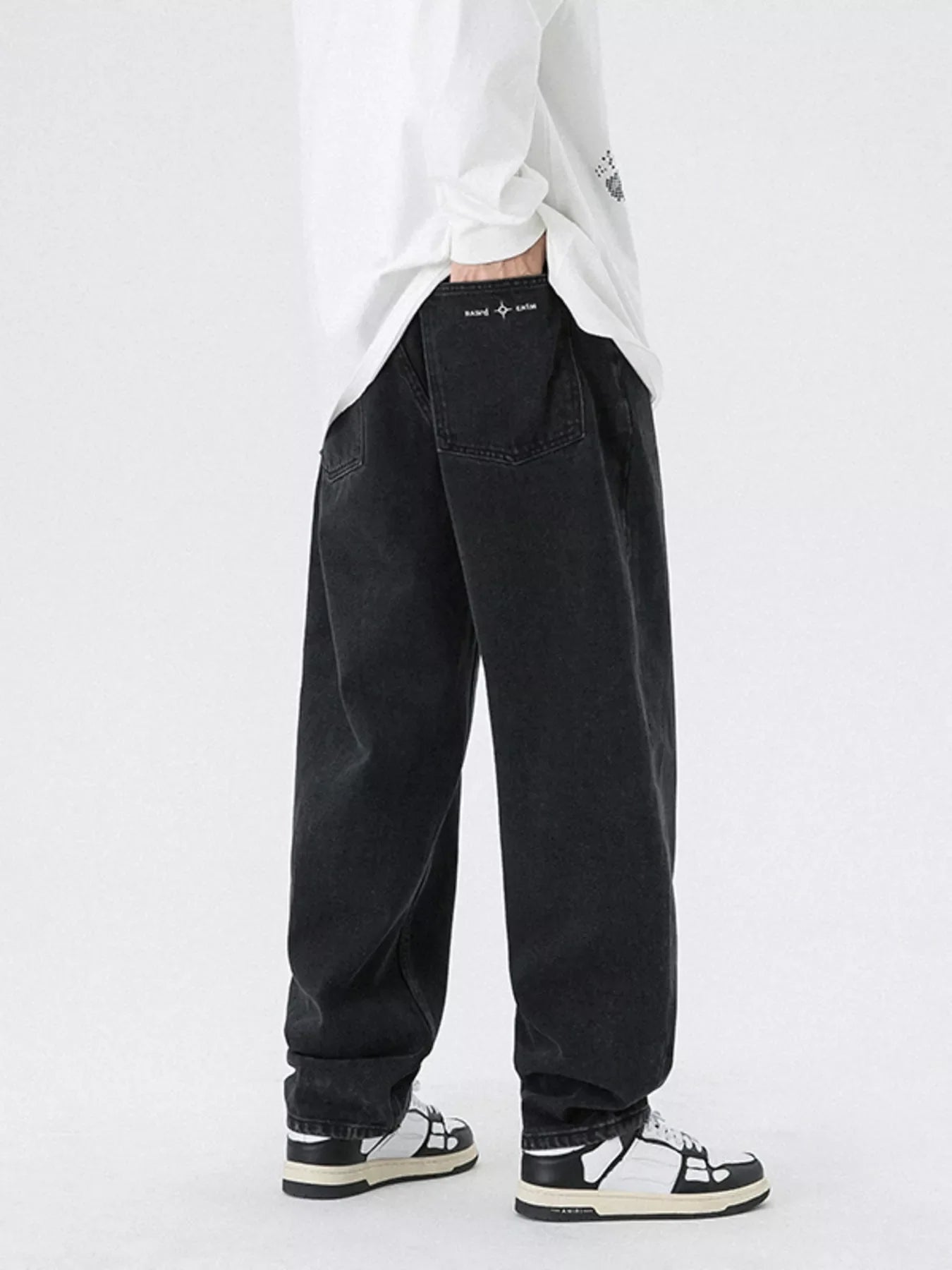 Men's Vintage Wash Relaxed Fit Jeans