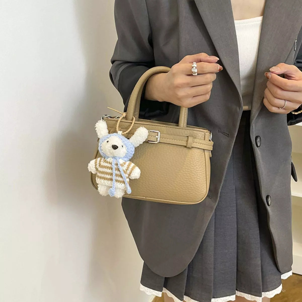 PU Leather Crossbody Bag