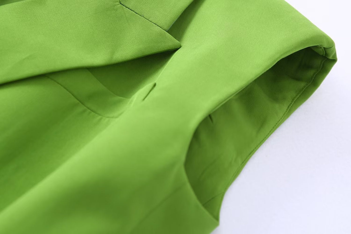 Women's Lapel Waistband Double Breasted Vest Casual Pants (see size guide under more details)