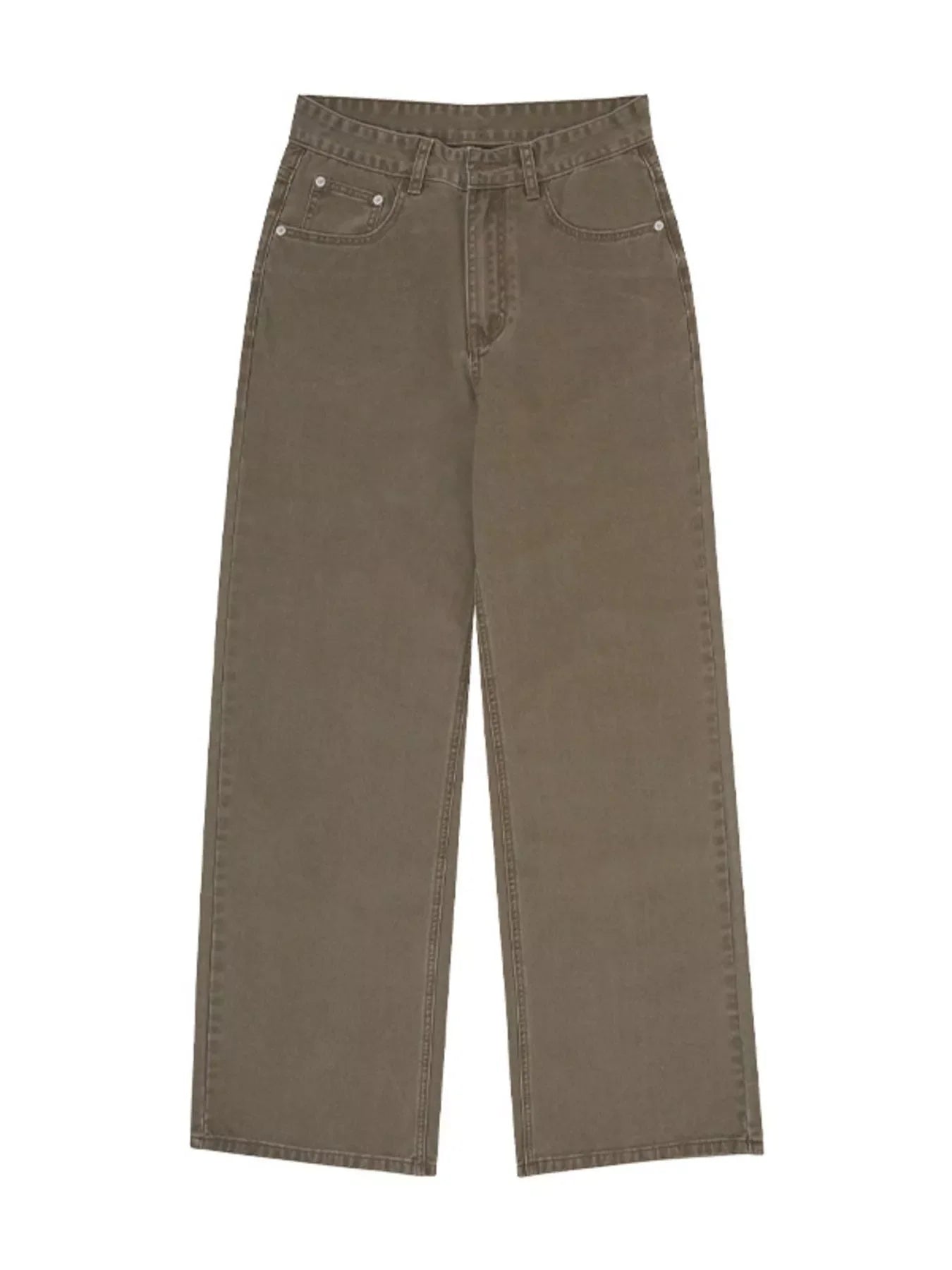 Men's Full Size Wide-Leg Pants Plus Size