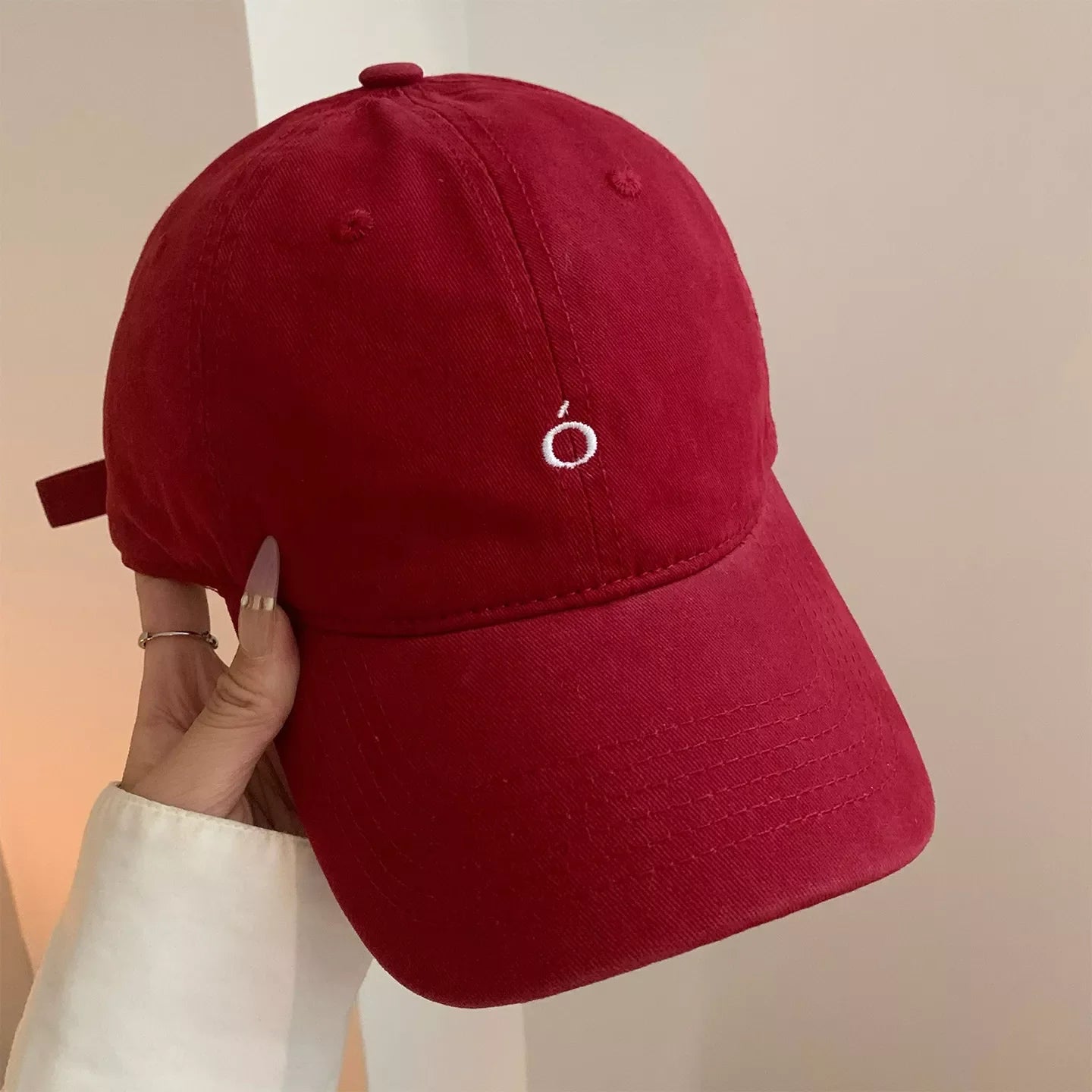 Embroidered Cotton Baseball Cap