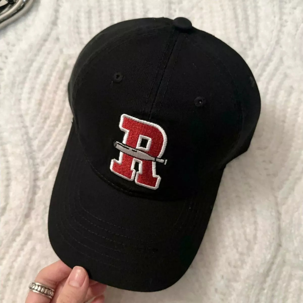 Letter Embroidered Classic Baseball Cap