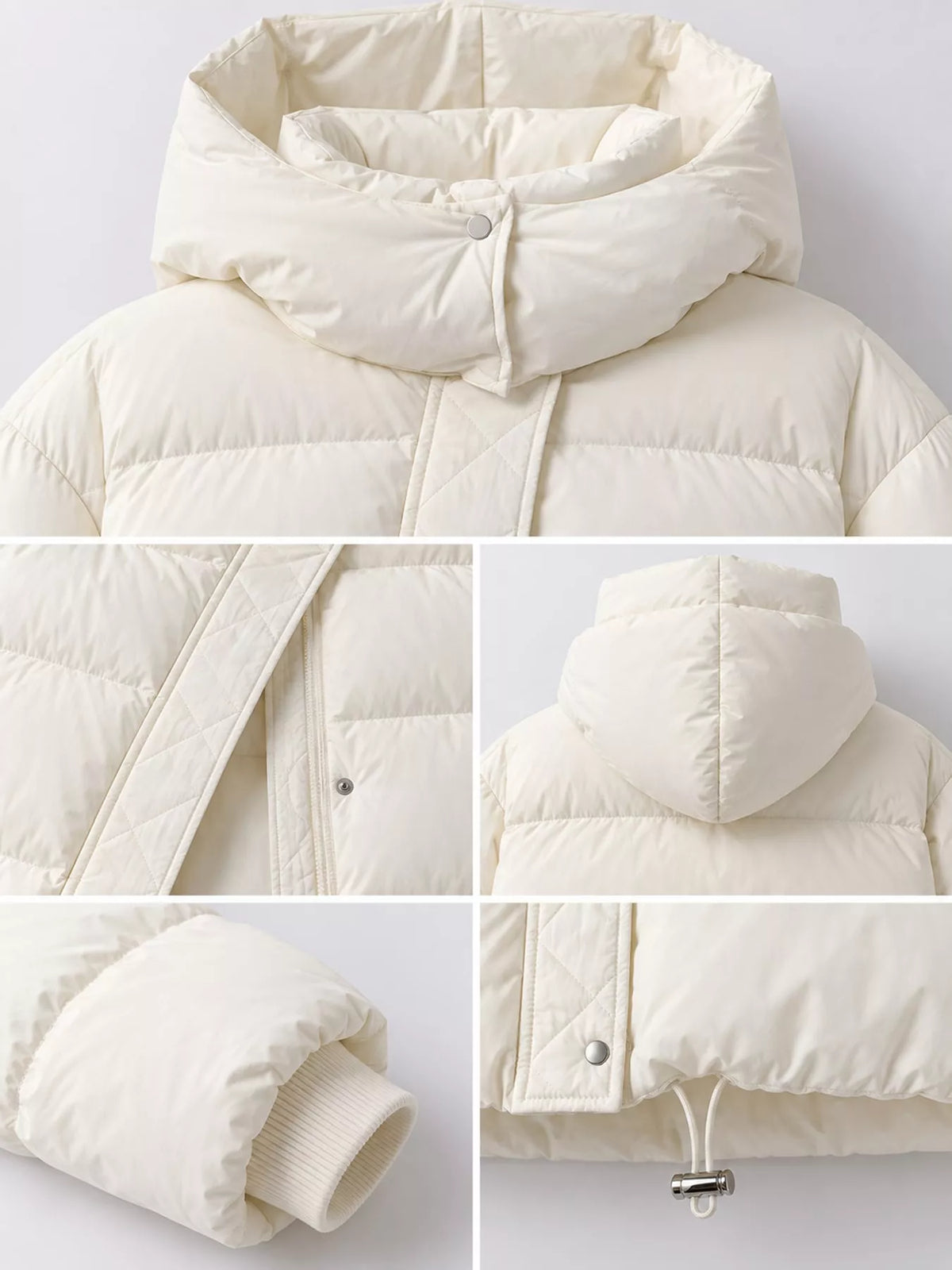 Quilted Hooded Puffer Jacket