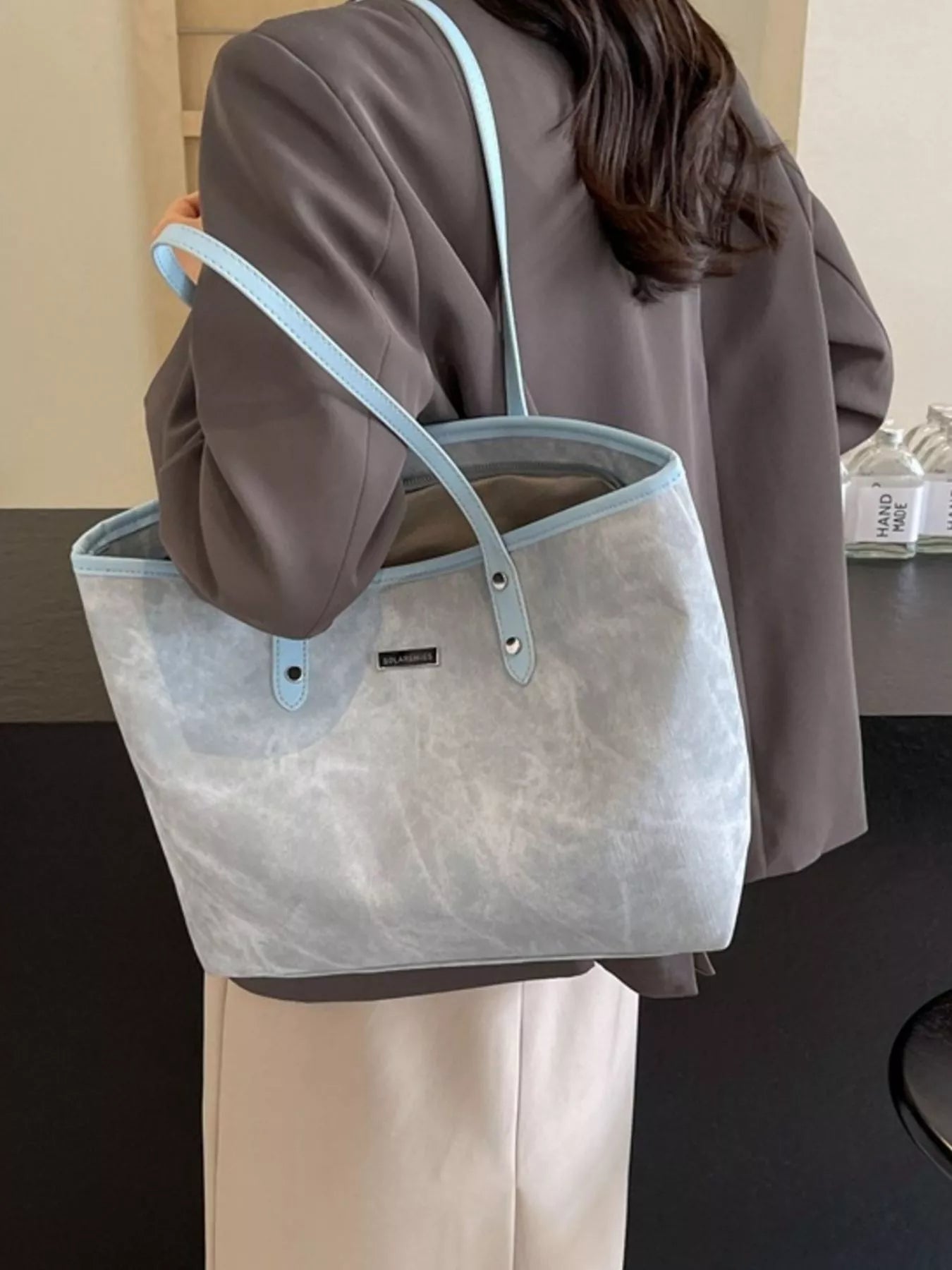PU Leather Shoulder Bag