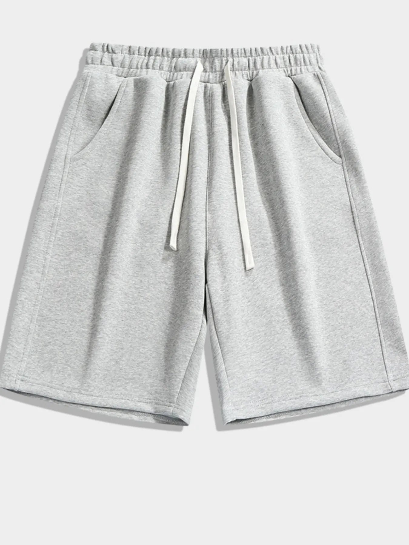 Men's Plus Size Drawstring Casual Shorts