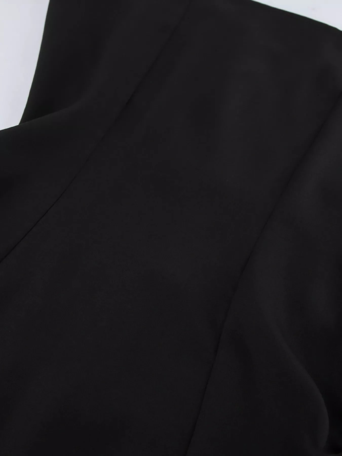 Elegant Stand Collar Blazer and Mini Skirt Set