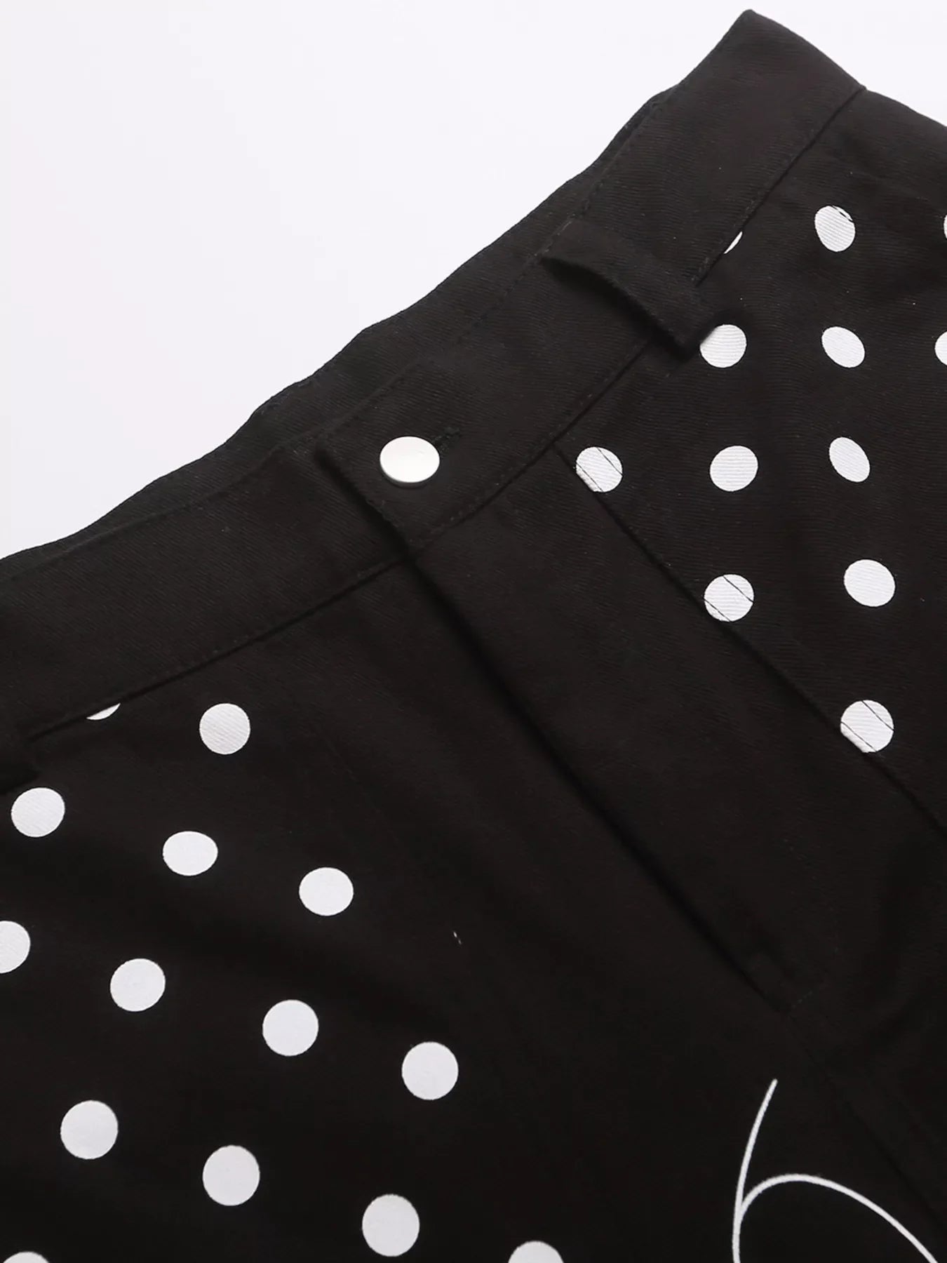 Men's Polka Dot Cargo Capris