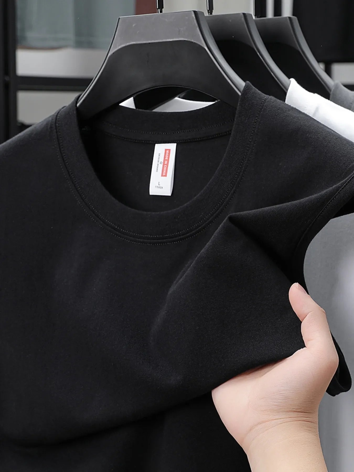 Men's Plus Size Round Neck Tank