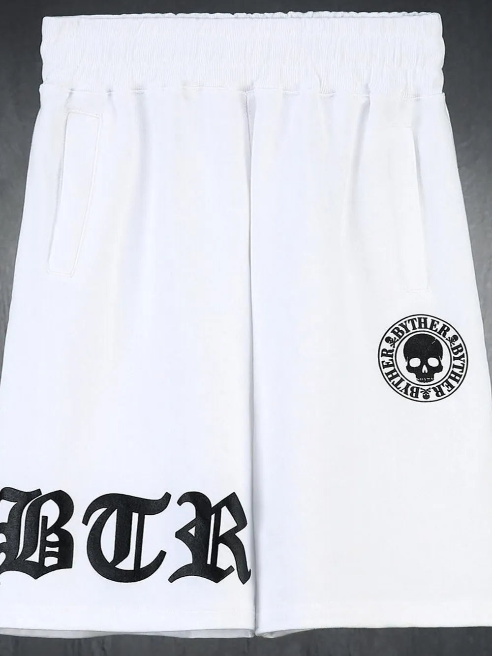 Men's Plus Size Elastic Waist Shorts