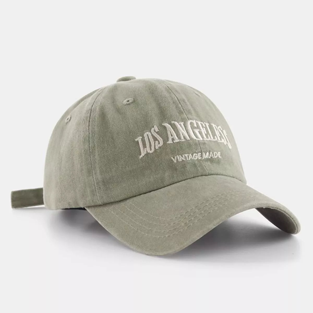 Vintage Washed Los Angeles Embroidered Baseball Cap