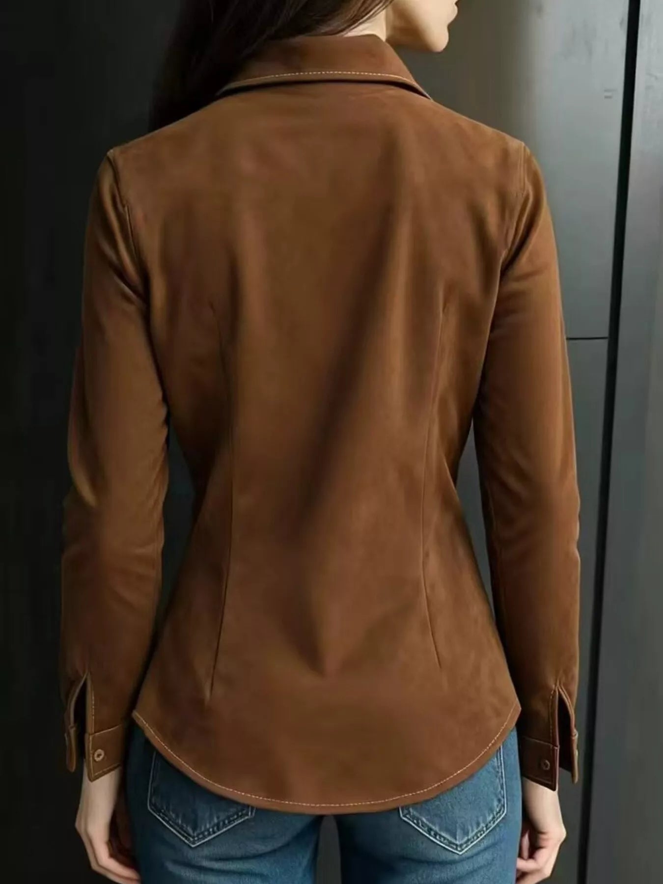 Classic Slim-Fit Long Sleeve Shirt