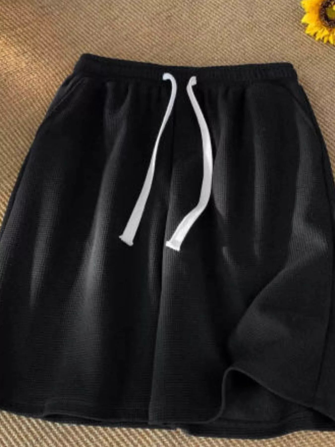 Men's Plus Size Casual Drawstring Shorts
