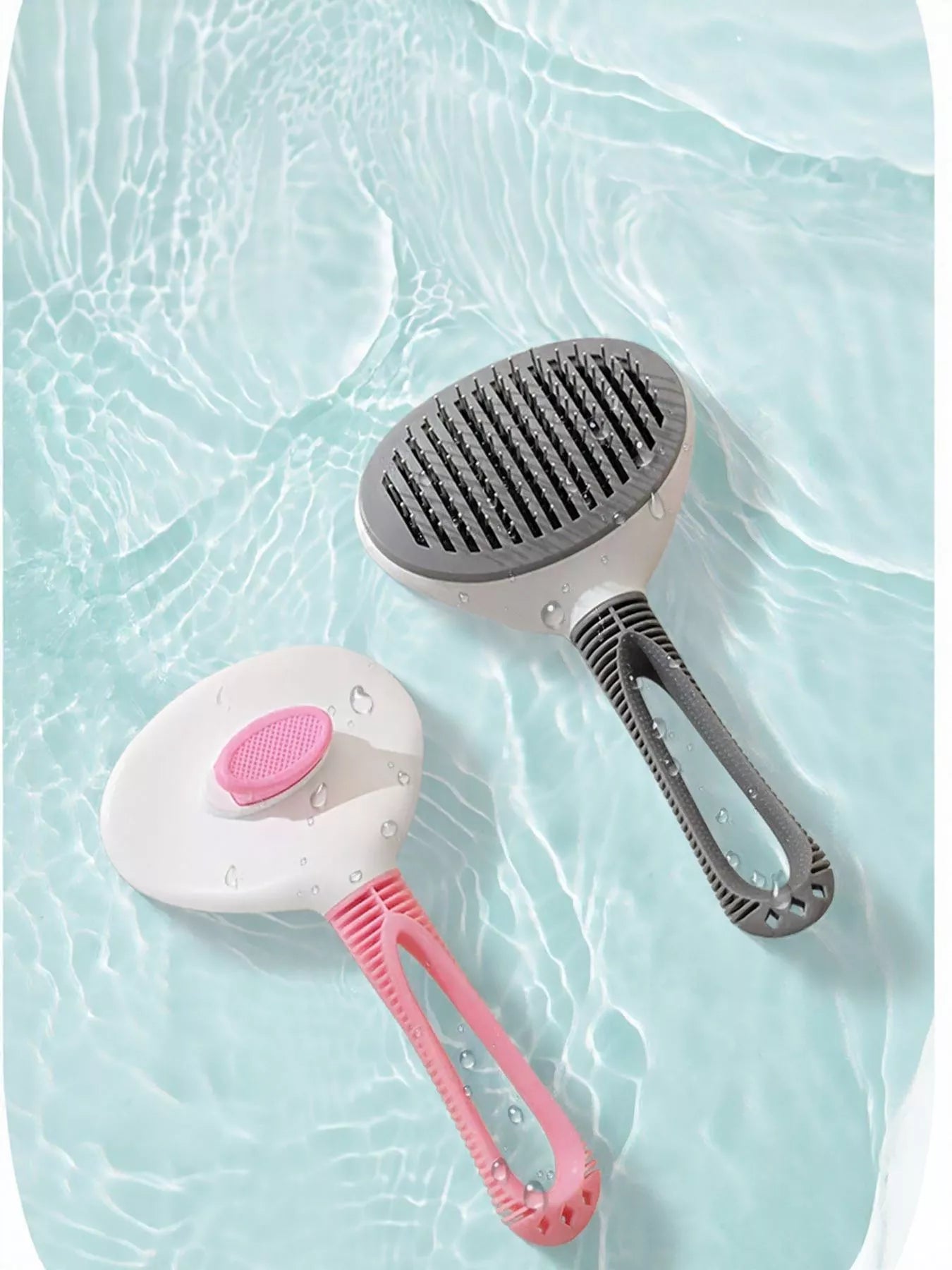 Self-Cleaning Slicker Pet Hair Remover Brush
