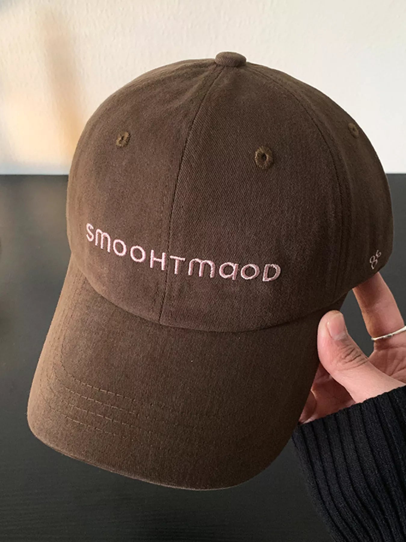 Embroidered Letter Casual Baseball Cap