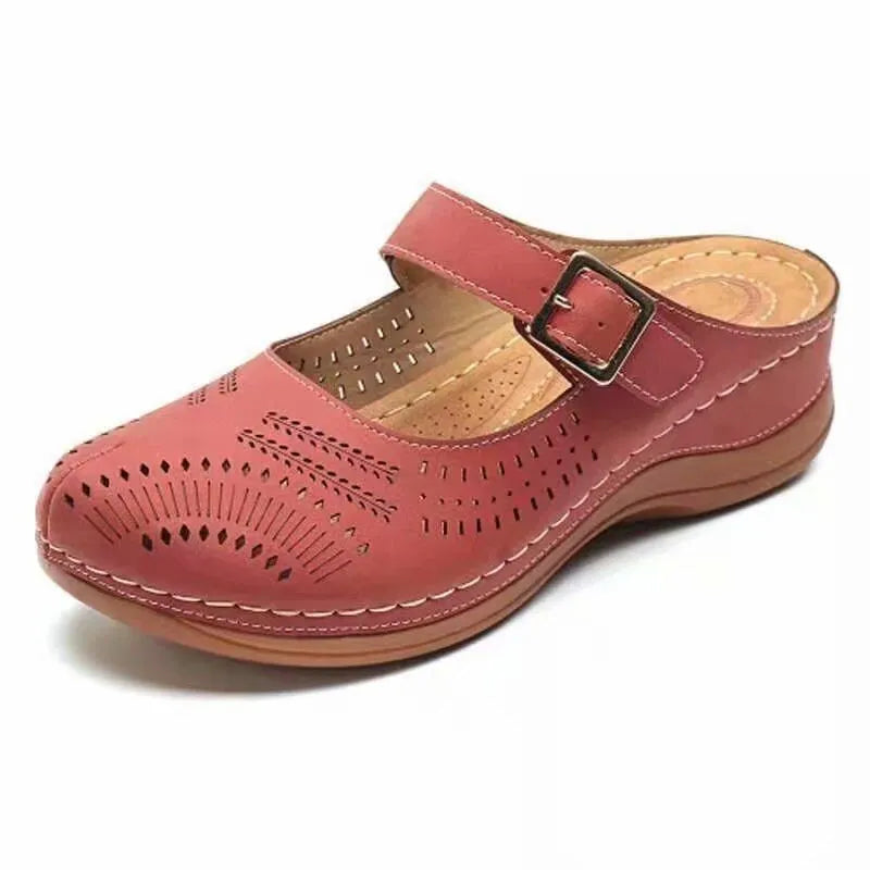 Adjustable Buckle Strap Sandals