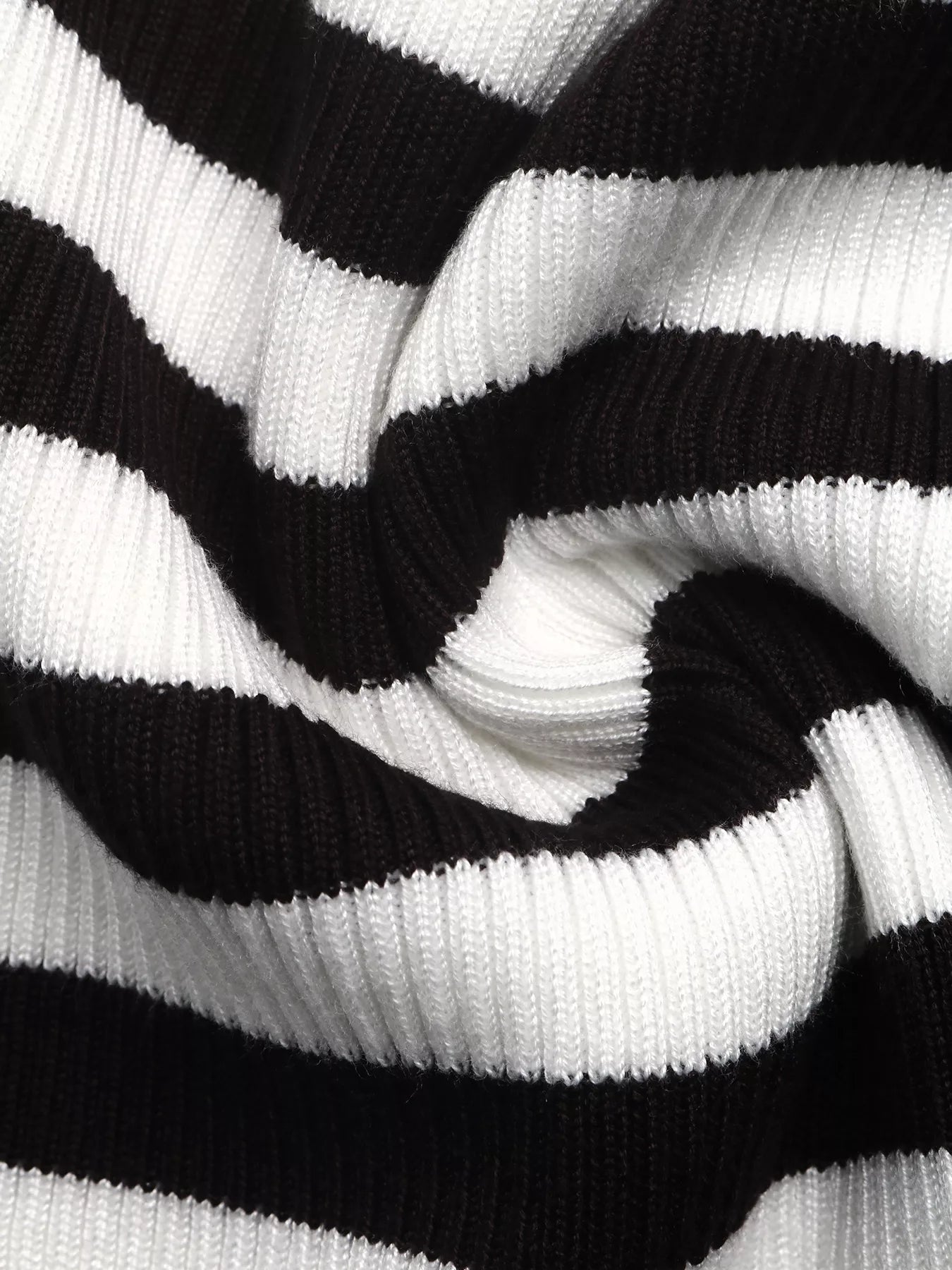 Striped Long Sleeve Knit Top