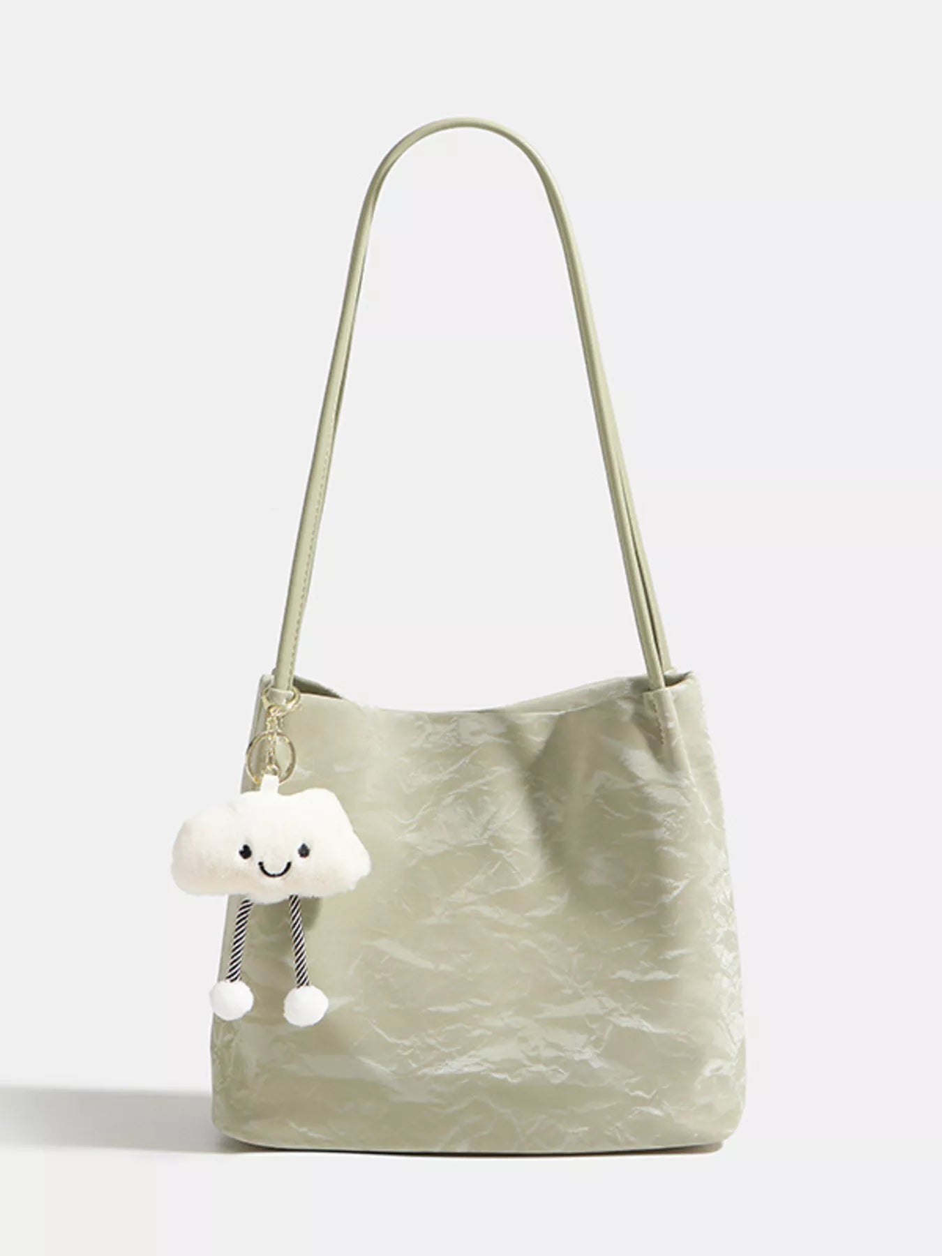 Lightweight Leather Shoulder Bag