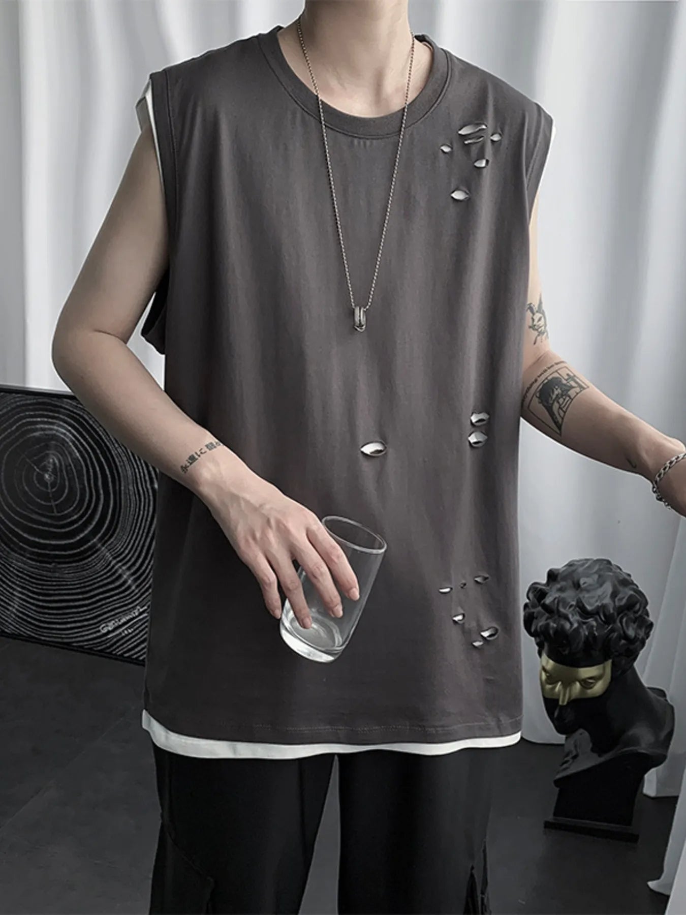 Men's Round Neck Tank