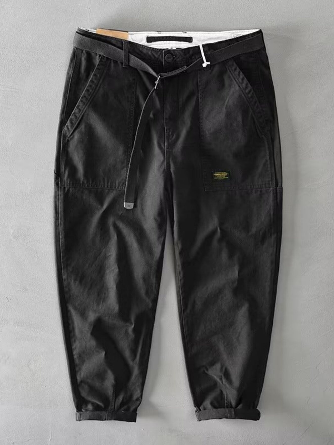 Men's Plus Size Loose Fit Pants with Pockets