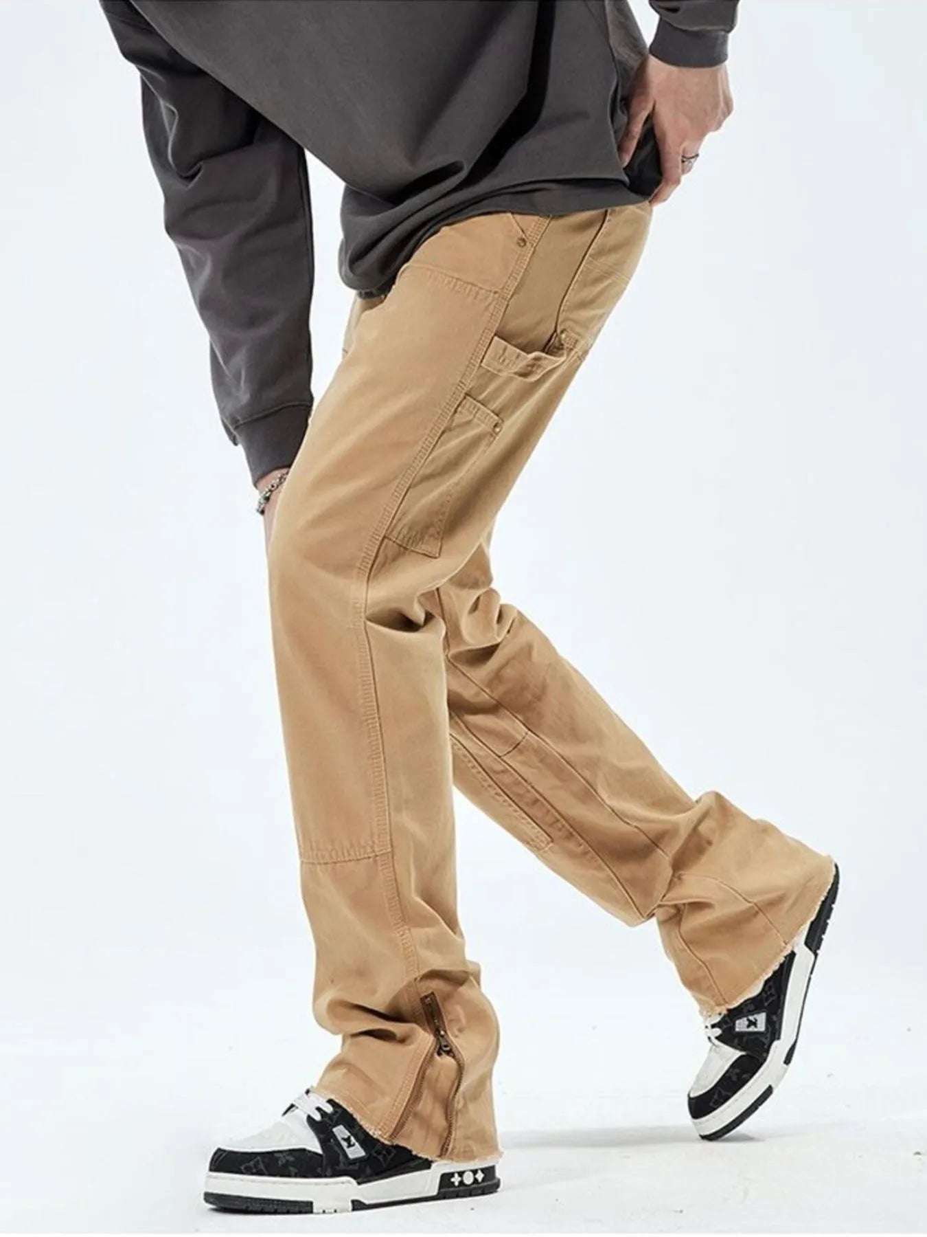 Men's Wide Leg Jeans