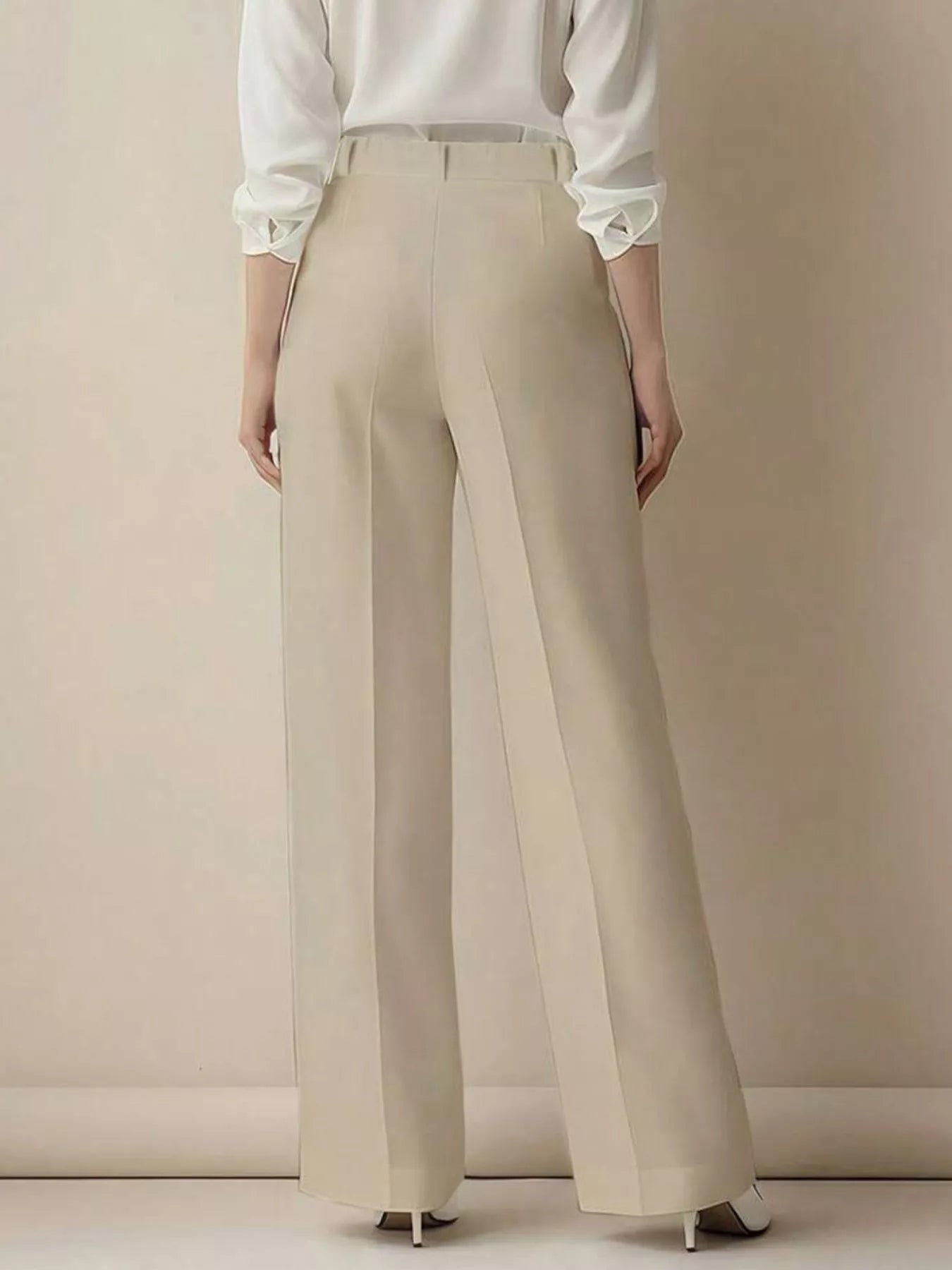 High-Waisted Wide Leg Pants