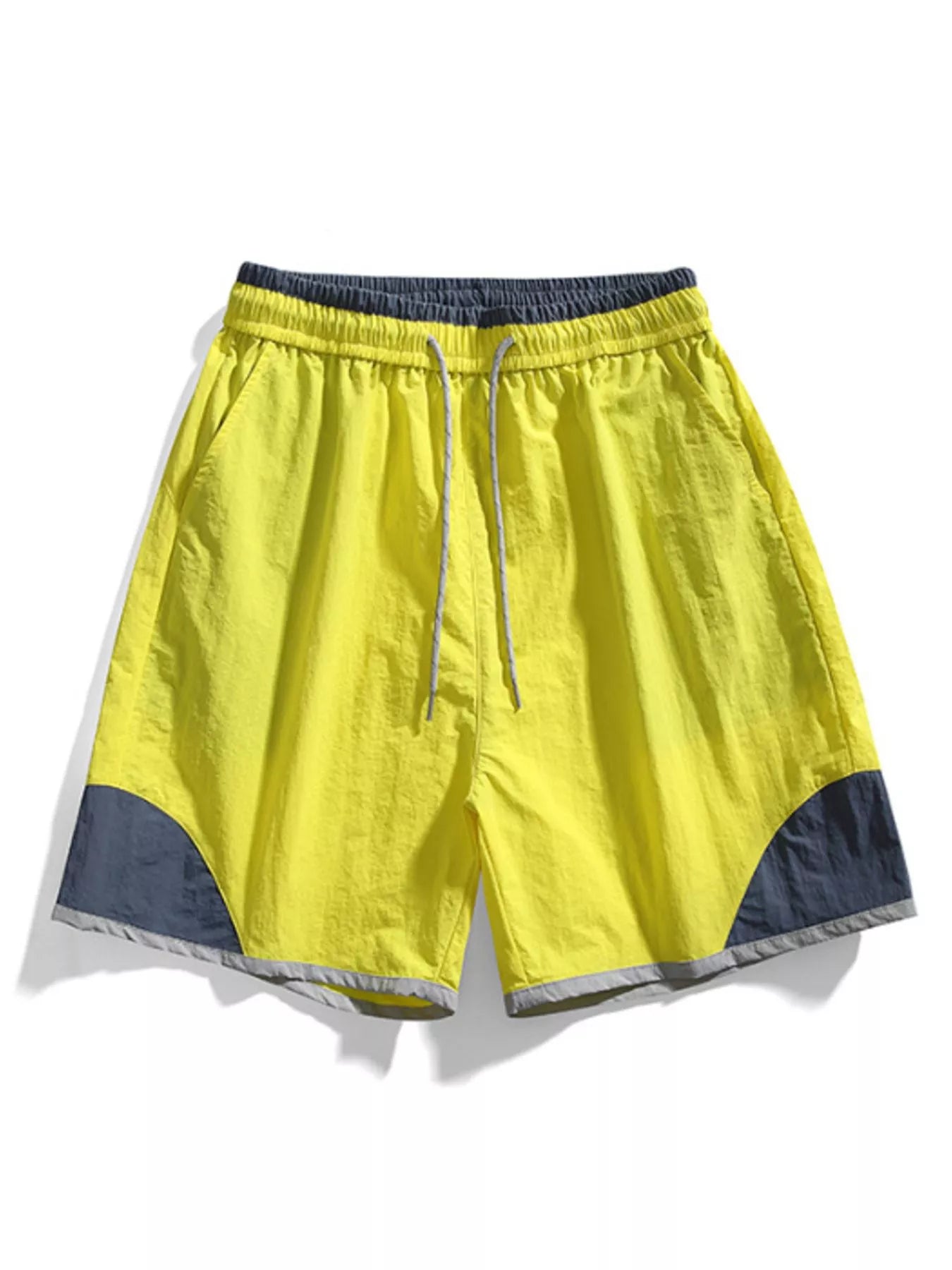 Men's Drawstring Pocketed Shorts
