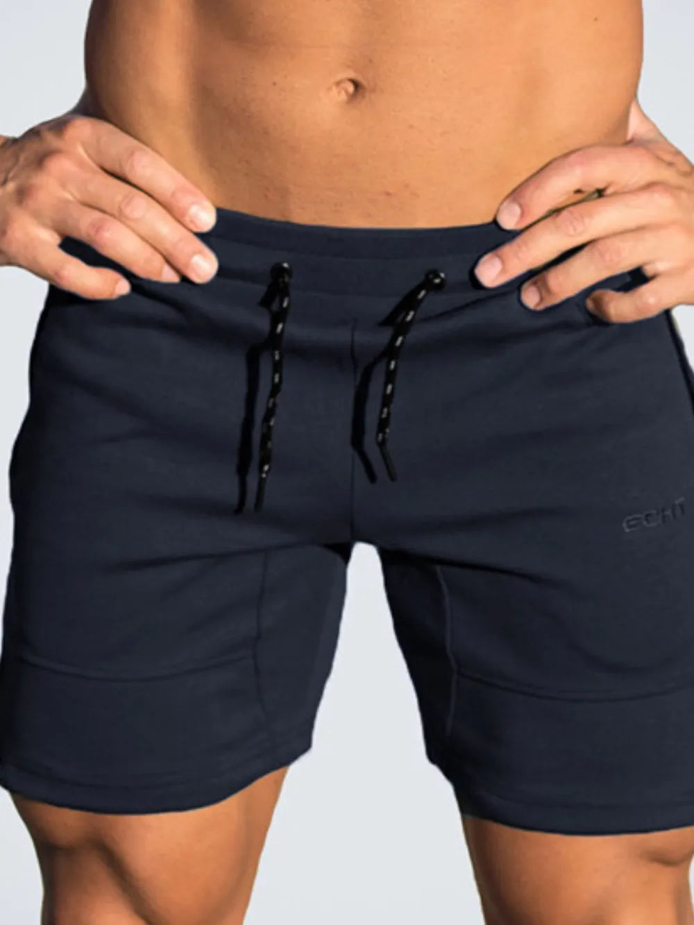 Men's Plus Size Drawstring Shorts
