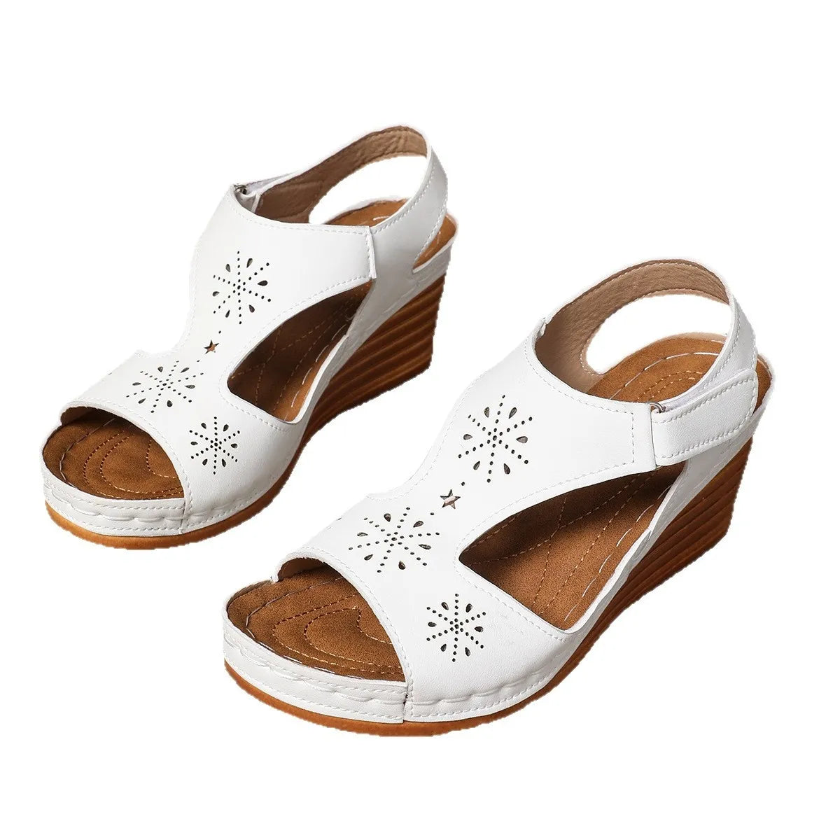 Open Toe Wedge Sandals