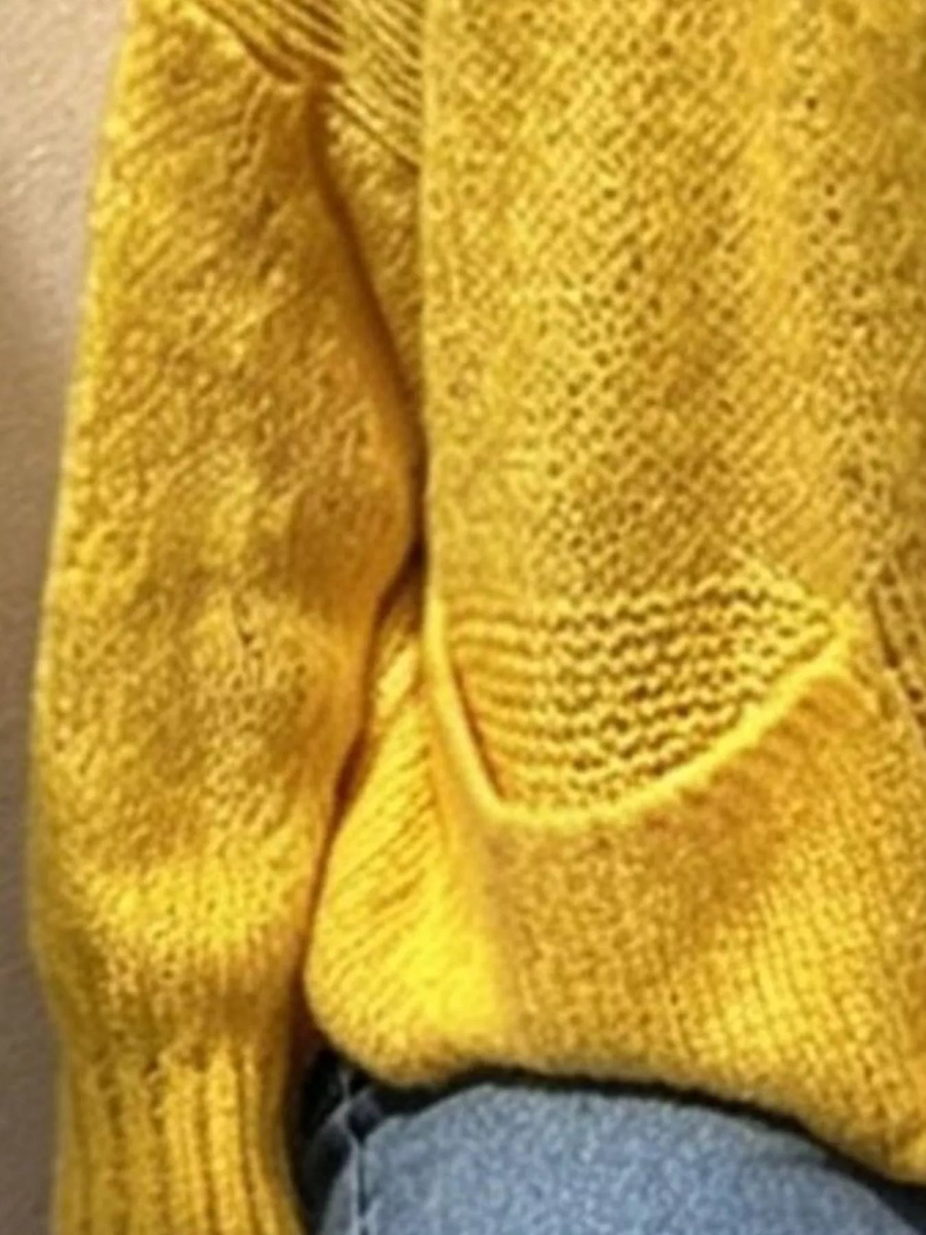 Full Size Chunky Knit Button-Up Cardigan Plus Size