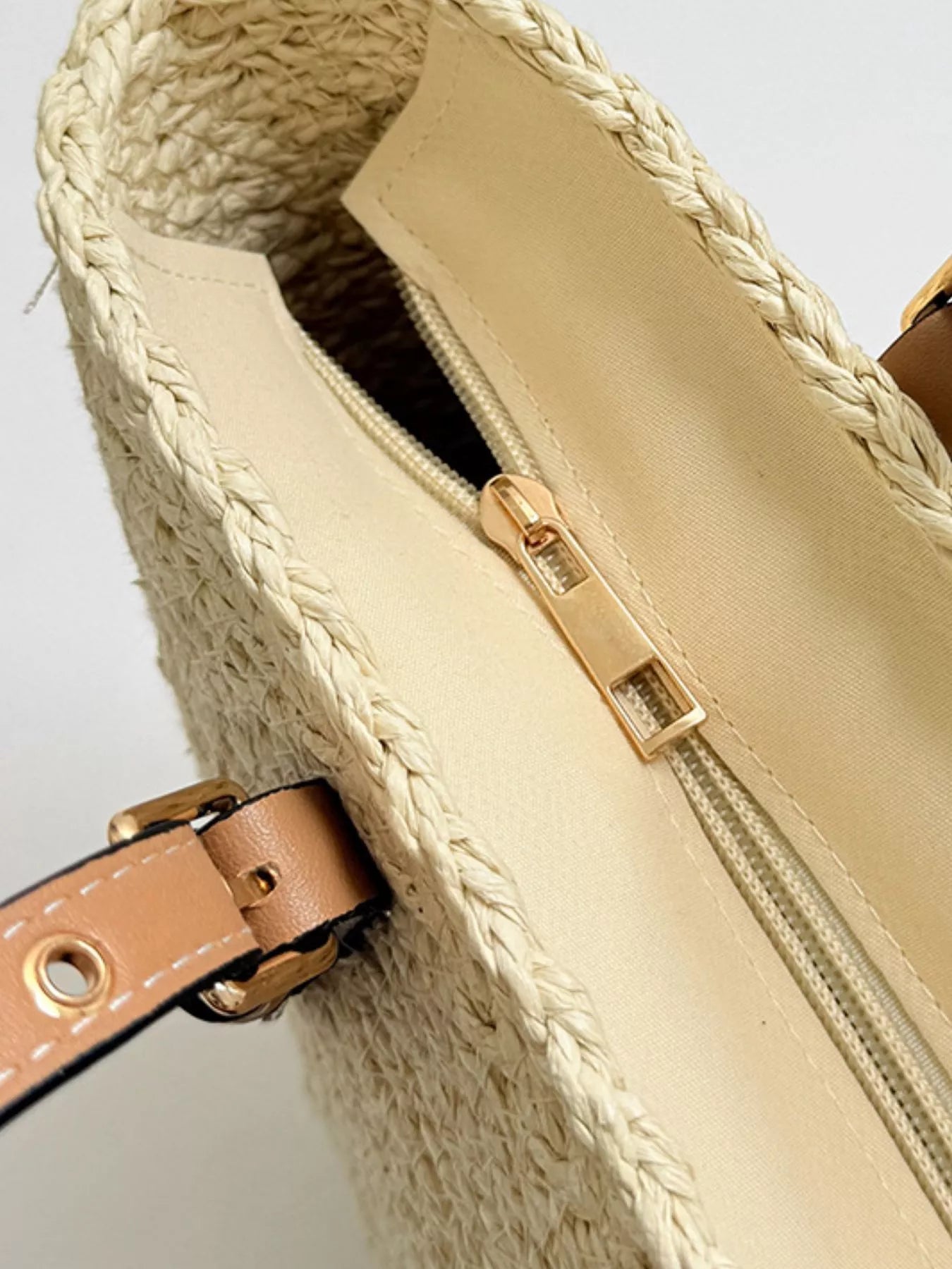 Straw Woven Tote Shoulder Bag