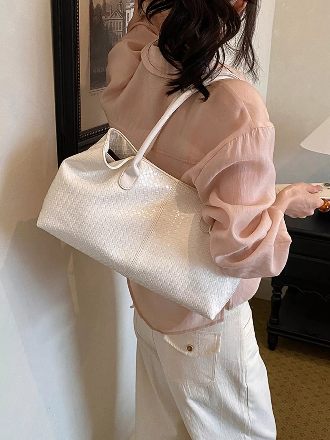 PU Leather Shoulder Bag