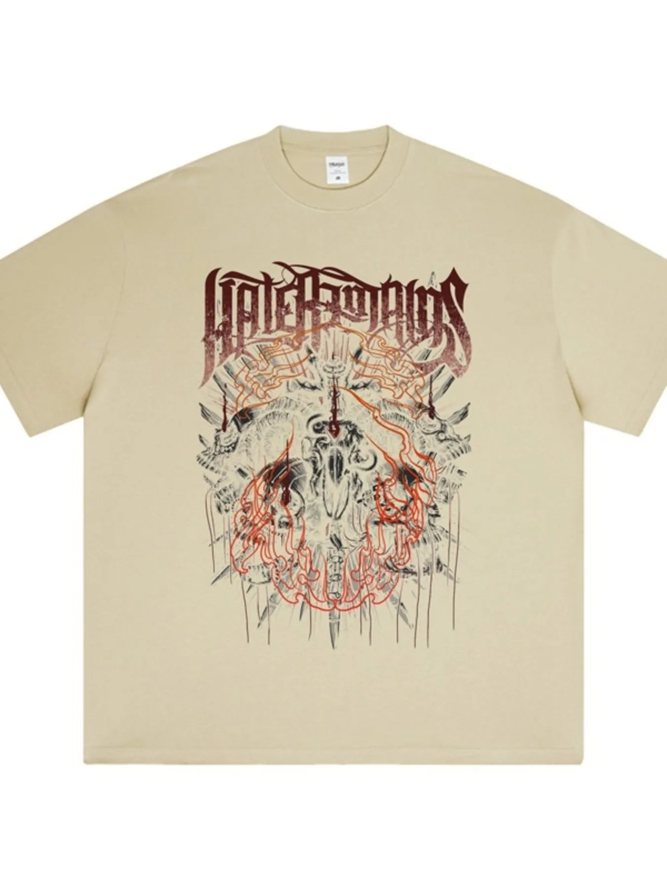 Men's Graphic Round Neck Short Sleeve T-Shirt