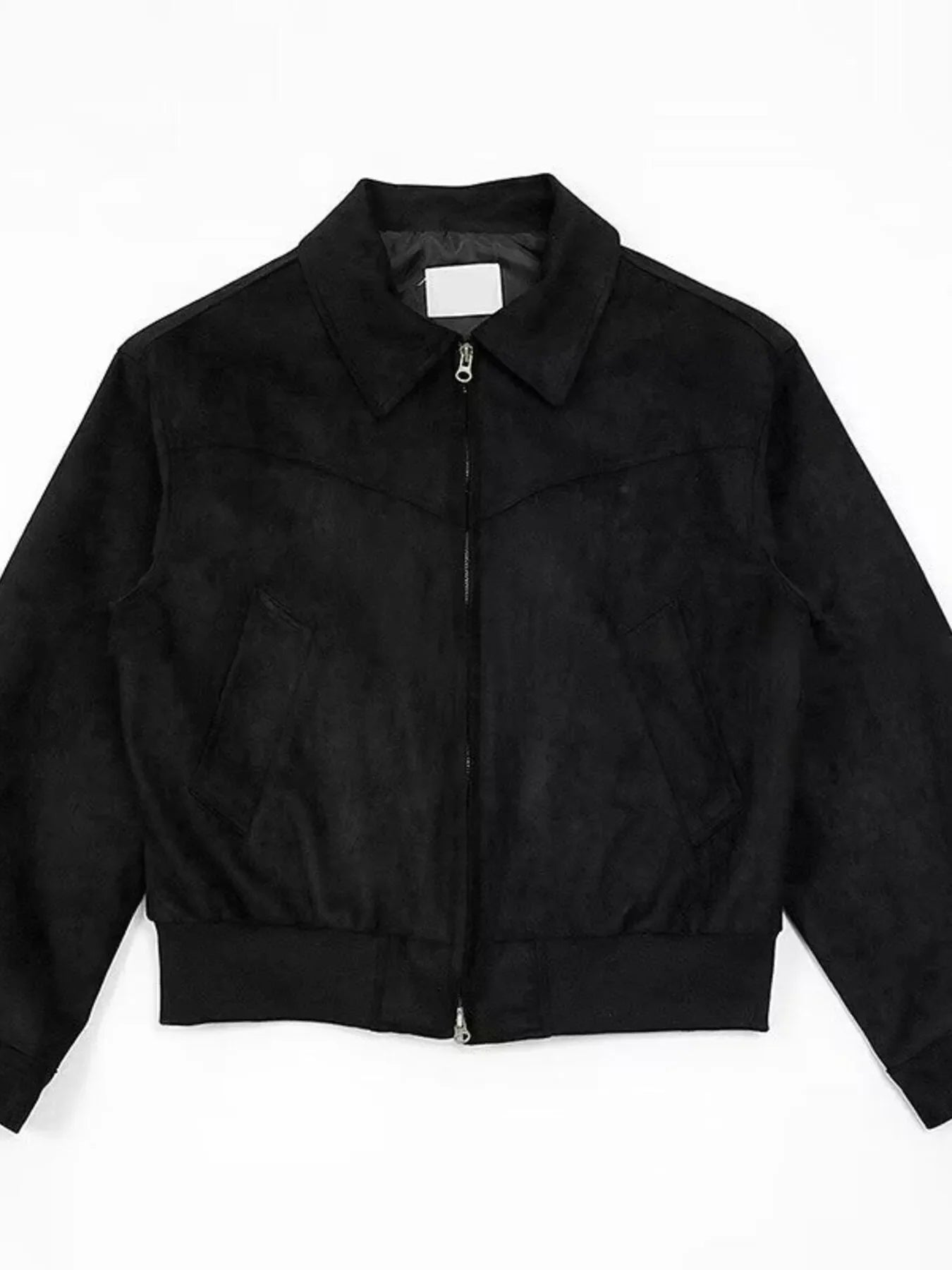 Men's Plus Size Zip Up Long Sleeve Jacket