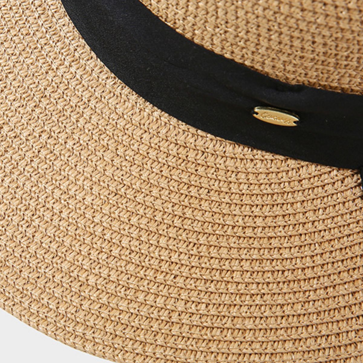 Wide Brim Straw Sun Hat