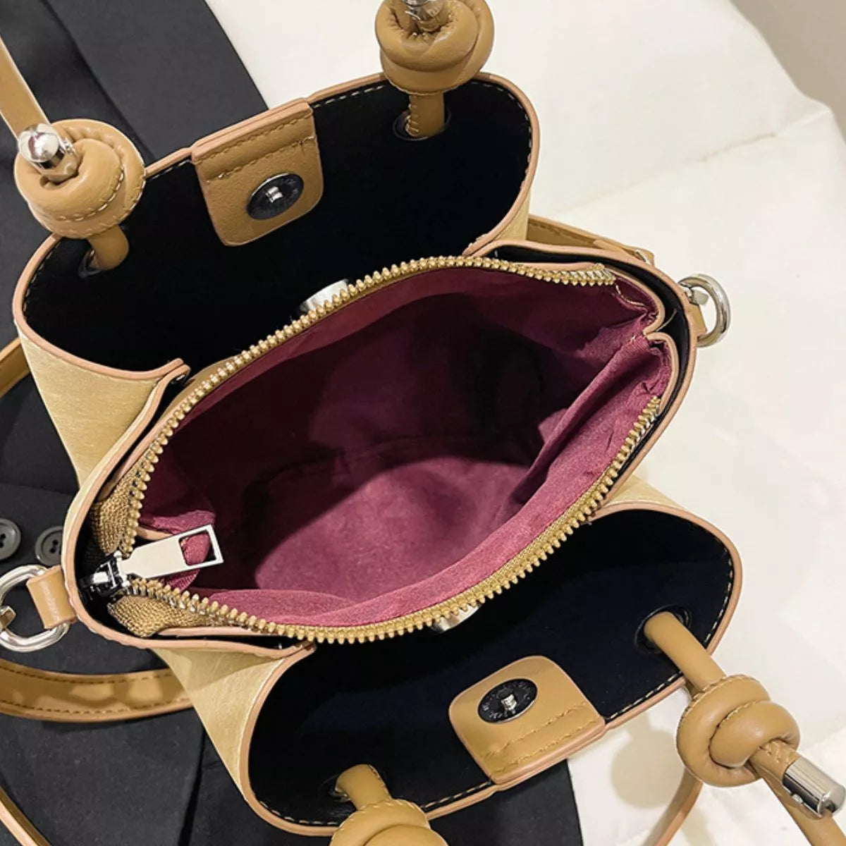 PU Leather Crossbody Bag